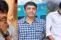 Harish Shankar, Dil Raju and Pawan Kalyan - Sakshi Post