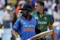 In reply, Kohli and Shikhar Dhawan added 93 runs between them as the visitors romped to victory with 177 balls still to go. - Sakshi Post