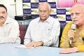 IYR Krishna Rao (right) speaking at the press conference, on Friday.&amp;amp;nbsp; - Sakshi Post