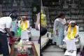 Karuna Nidhi Plays Cricket With Grandson, Video Goes Viral - Sakshi Post