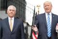 Rex Tillerson and Donald Trump - Sakshi Post