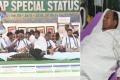 Of the five MP’s, Mekapati Rajamohan Reddy, has been shifted to hospital after he fell ill on Saturday while the other four MP’s are continuing their hunger strike - Sakshi Post