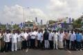 The YSRCP leaders has blocked all the National highways across the constituencies in the state today - Sakshi Post