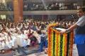 Union Minister for Road Transport and Water Resources Nitin Gadkari addressing the meeting - Sakshi Post