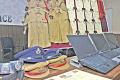 Police seized three laptops, one printer, fake rubber stamps of the Indian Army besides fake appointment orders/call letters of the Army and original educational certificates - Sakshi Post