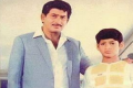 Photo of Mahesh with dad Krishna - Sakshi Post