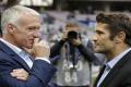 France head coach Didier Deschamps with former footballer  Bixente Lizarazu - Sakshi Post