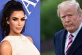 Kim Kardashian and Donald Trump - Sakshi Post