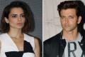 Kangana Ranaut and Hrithik Roshan - Sakshi Post