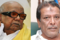 DMK supremo M Karunanidhi and his eldest son MK Muthu - Sakshi Post