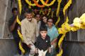 Chandrababu Naidu with his wife Bhuvaneswari, son Lokesh, daughter-in-law, Brahmani and grandson Devansh - Sakshi Post