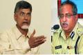 AP CM N Chandrababu Naidu,DG Intelligence A B Venkateswara Rao - Sakshi Post