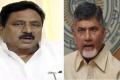 Chinnarajappa and CM Chandrababu - Sakshi Post