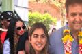 Beyonce at the Udaipur airport and Isha, Anand - Sakshi Post