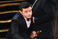 Best Actor Rami Malek Falls Off Stage After Winning Oscar - Sakshi Post