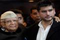 Rohit Shekhar Tiwari with his father ND Tiwari - Sakshi Post