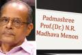 Dr NR Madhava Menon - Sakshi Post