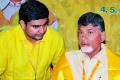 Chandrababu Naidu and his son Lokesh&amp;amp;nbsp; - Sakshi Post