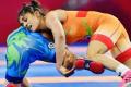 Star India grappler Vinesh Phogat won her second consecutive gold in 53kg - Sakshi Post