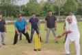 While Karnataka Worries Over Rebel MLAs, Yeddyurappa Plays Cricket With Legislators - Sakshi Post