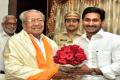 Chief Minister YS Jagan Mohan Reddy conveyed his wishes to Governor Biswabhushan Harichandan on occasion of his birthday on Saturday - Sakshi Post