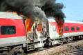 Watch: Telangana Express Fire Accident Video - Sakshi Post