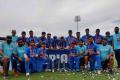 India colts came out with a brilliant bowling display to defeat Bangladesh by a mere five runs in a low-scoring thriller to win the U-19 Asia Cup - Sakshi Post