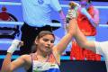 Debutant Manju Rani (48kg) was the lone Indian to enter the final, while six-time champion M C Mary Kom (51kg) and two others signed off with bronze medals - Sakshi Post