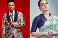 Karan Johar and Kangana Ranaut - Sakshi Post