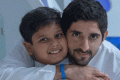 Seven year old cancer striken Indian Boy with Dubai Crown Prince Sheikh Hamdan - Sakshi Post