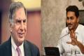 File Photo of Ratan Tata and AP CM YS Jagan Mohan Reddy - Sakshi Post