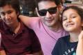 Mahesh Babu with his children - Sakshi Post