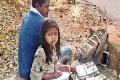 This Tribal Saraswati Travels 5 Kms For Mobile Signals To Attend Online Classes In Asifabad - Sakshi Post