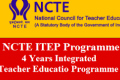 Four Year Integrated Teacher Education Programme ITEP, Who Can Apply - Sakshi Post