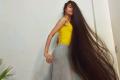 Maharashtra Girl Akanksha Yadav Enters Limca Book of Records For Longest Hair - Sakshi Post