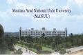 MANUU Follow-On Courses Registration Date Extended - Sakshi Post