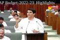  Andhra Pradesh State Budget FY 2022-23 Live Updates - Sakshi Post