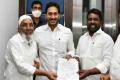 AP CM YS Jagan Hands Over B-Form To MLC Candidate MD Ruhulla - Sakshi Post