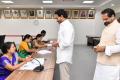 CM YS Jagan  Mohan Reddy casts first vote in AP in presidential poll 2022    - Sakshi Post