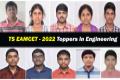 Telangana EAMCET 2022 Toppers  - Sakshi Post