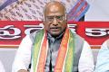 AICC Presidential candidate Mallikarjun Kharge in Hyderabad on Saturday - Sakshi Post