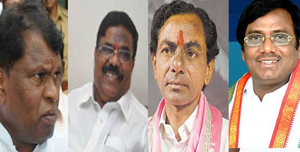 3 Cong MPs meet KCR at farmhouse - Sakshi Post