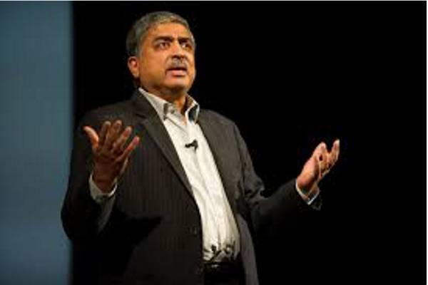 Nilekani, the brain behind Aadhaar, said: “I am very bullish on the Indian start-up scenario. I think we are entering a new phase where we are seeing breadth and depth of start-ups.” - Sakshi Post