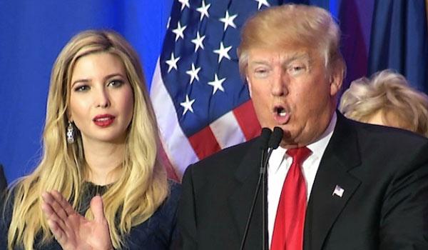 Donald Trump with daughter Ivana - Sakshi Post