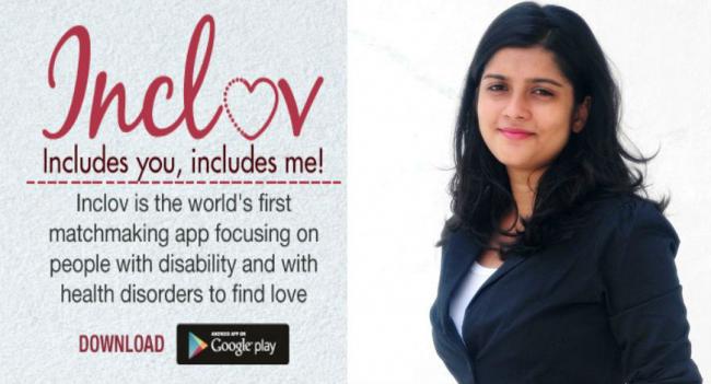 Similar to the existing dating application Tinder, ‘Inclov’ which started off as an offline matchmaking venture in 2014, gives individuals with special needs an opportunity to find a partner who can be compassionate and thoughtful towards their c - Sakshi Post