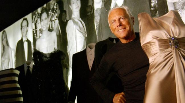 Fashion designer Giorgio Armani - Sakshi Post