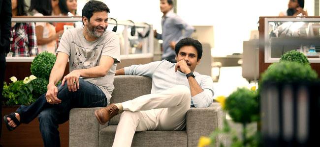 Power star Pawan Kalyan and Ace director Trivikram Srinivas - Sakshi Post