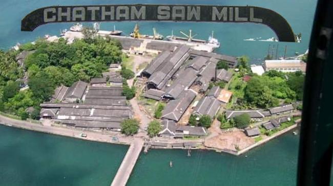 Andaman and Nicobar archipelago’s Chatham Saw Mill, the oldest and also one of the biggest in Asia. - Sakshi Post