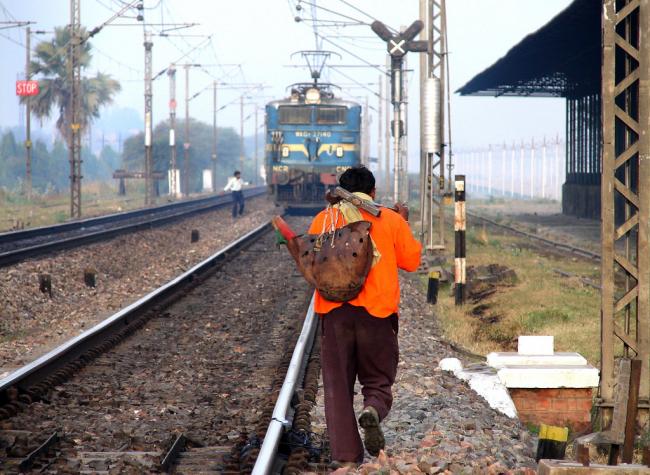 Some of these highly qualified track maintainers show reluctance to perform manual works required to be carried out by them. - Sakshi Post