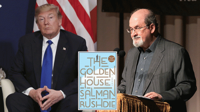 Author Salman Rushdie book The Golden House predicted Donald Trum as US President - Sakshi Post